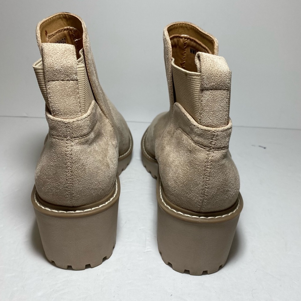 Dolce Vita Rango Faux Suede Ankle Boots Wedge Booties Lug Sole Women’s Size 9 - Picture 6 of 14